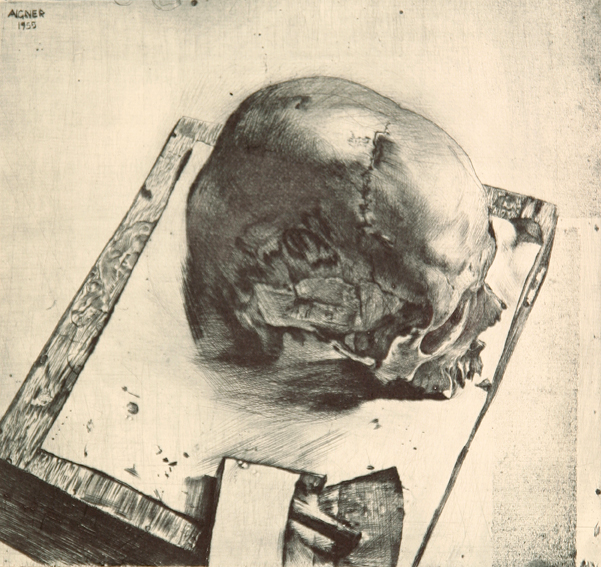 Fritz Aigner - Totenschädel